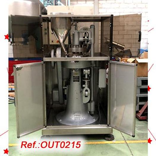 Used COMPRIMIDORA "MANESTY" MODELO "D3B" DE DIECISEIS ESTACIONES PARA LA FABRICACIÓN DE TABLETAS CON PUNZÓN EUROPEO TIPO "D"