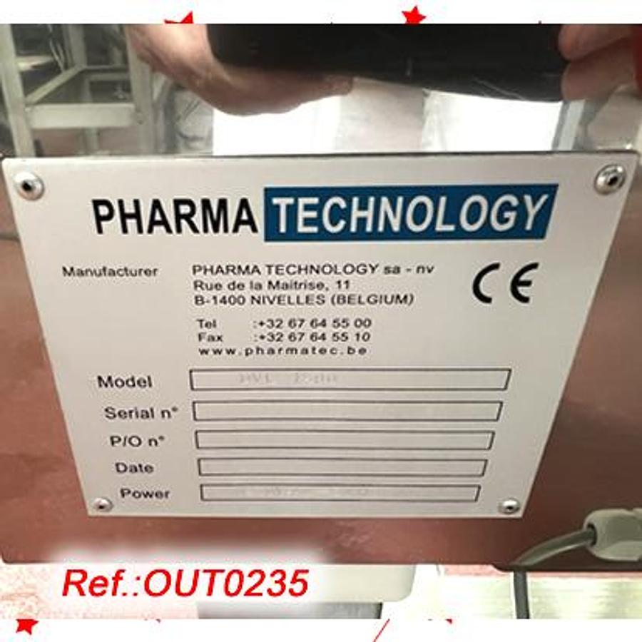 Used DESBARBADOR - DESEMPOLVADOR "PHARMA TECHNOLOGY" MODELO "DVL-1200" PARA TABLETAS Y PASTILLAS