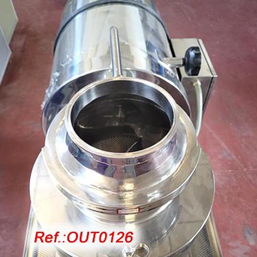 Usat TROSSEJADORA  - TAMISADORA “GLATT LABORTECNIC” MODEL CÒNICA “TRG-250.03” D´ACER INOXIDABLE