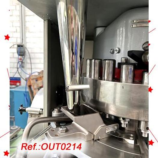 Used MÁQUINA DE COMPRIMIR ROTATIVA “KILIAN” TIPO “RUD” DE VEINTE ESTACIONES PARA HACER COMPRIMIDOS BICAPA