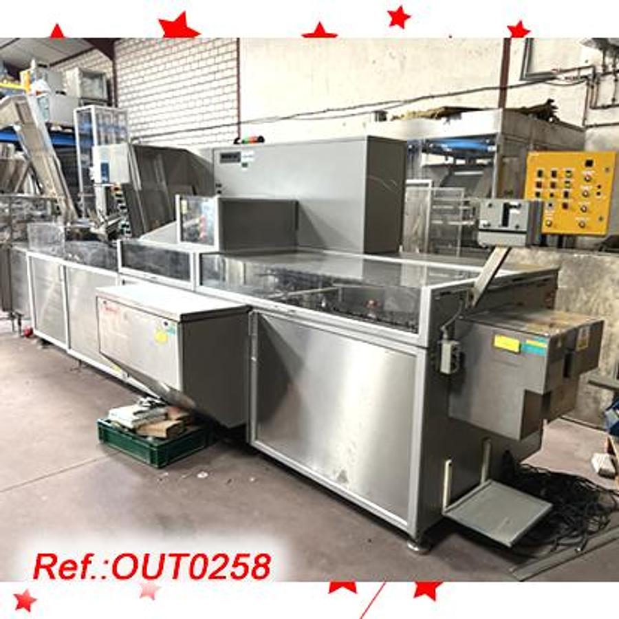 Used ESTUCHADORA "BÖSCH" II CUK-3040 CON PLEGADOR DE PROSPECTOS Y LOTEADOR POR PRESIÓN