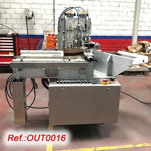 Usat OMPLIDORA TANCADORA D´AMPOLLES “BAÜSCH + STRÖBEL” AFV-4005 AMB UN FORMAT D´AMPOLLES DE 2ml