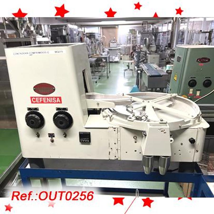 Used CONTADORA SEMIAUTOMÁTICA KING MODELO TB-4 PARA CONTAJE POR CÉLULA DE PASTILLAS – TABLETAS – CÁPSULAS DE GELATINA DURA - CÁPSULAS DE GELATINA BLANDA – GRAGEAS