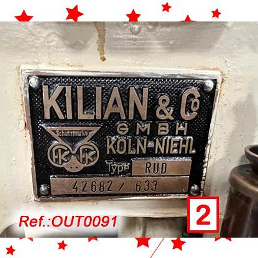 Usat MÀQUINES DE COMPRIMIR ROTATIVES “KILIAN” MODEL RU-D DE 20 ESTACIONS