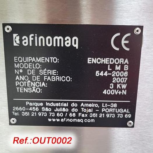 Used "AFINOMAQ" BOTTLE FILLING AND CLOSING MACHINE FOR SYRUPS