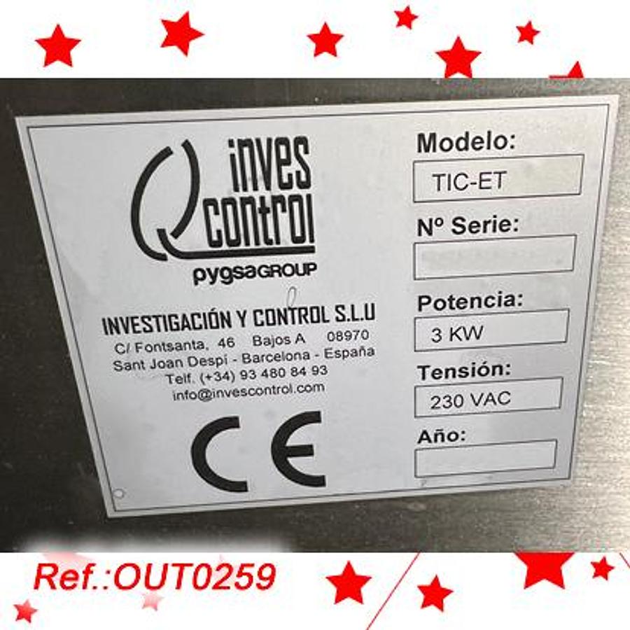 Used MÁQUINA SERIALIZADORA "INVES-CONTROL" MODELO "TIC-ET"