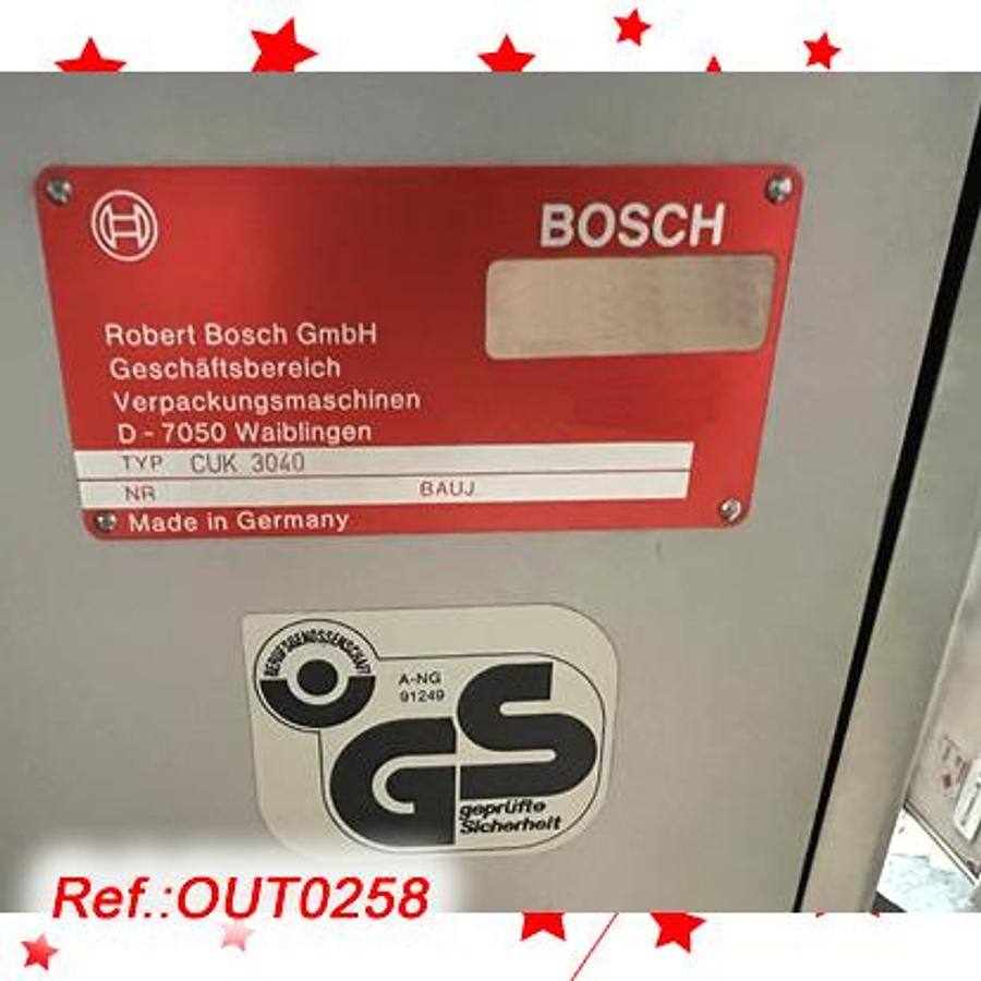 Used ESTUCHADORA "BÖSCH" II CUK-3040 CON PLEGADOR DE PROSPECTOS Y LOTEADOR POR PRESIÓN