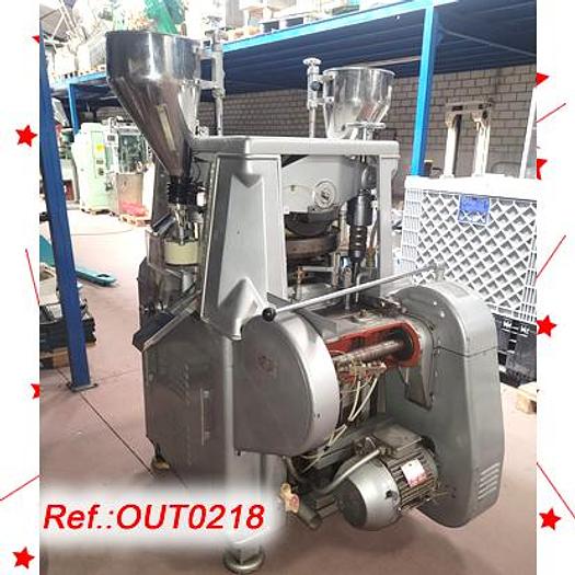 Used MÁQUINA DE COMPRIMIR ROTATIVA "MANESTY ROTARESS" MODELO MARK-II DE 45 ESTACIONES CON PUNZÓN EUROPEO TIPO "B"