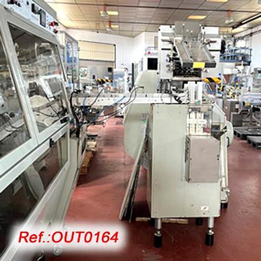 Usat LÍNIA DE BLISTER “MARCHESINI” AMB MÀQUINA DE BLISTER “MARCHESINI” MODEL GAMMA MB-440 I ESTOTJADORA “MARCHESINI” MODEL BA-400