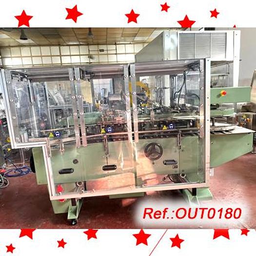 Used ESTUCHADORA VERTICAL – UNIVERSAL “CAM” AV-65 DE ENCASTRE CON INTRODUCTOR DE PROSPECTOS YA PLEGADOS, LOTEADOR POR PRESIÓN Y DOS FORMATOS