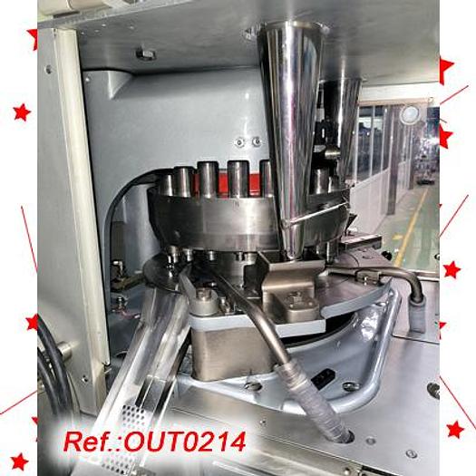 Used MÁQUINA DE COMPRIMIR ROTATIVA “KILIAN” TIPO “RUD” DE VEINTE ESTACIONES PARA HACER COMPRIMIDOS BICAPA