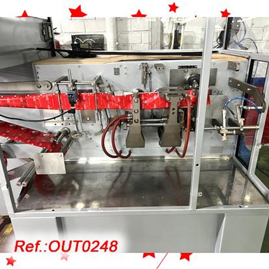 Used LLENADORA CERRADORA DE SOBRES “ENFLEX” MODELO “F-11” PARA LLENADO DE POLVO CON CARGADOR DE POLVO POR SINFÍN