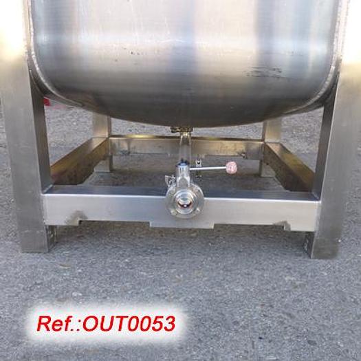 Usat DIPÒSIT D’EMMAGATZEMATGE D’ACER INOXIDABLE DE 1.350 LITRES APROX.