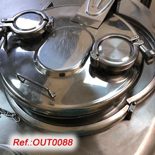 Usat EQUIP GRANULADOR D´ACER INOXIDABLE “GLATT LABORTECNIC” DE 500 LITRES APROX.