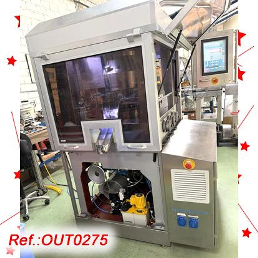 Used MÁQUINA DE COMPRIMIR ROTATIVA "FETTE" MODELO P2100 DE 29 ESTACIONES CON CARGA FORZADA