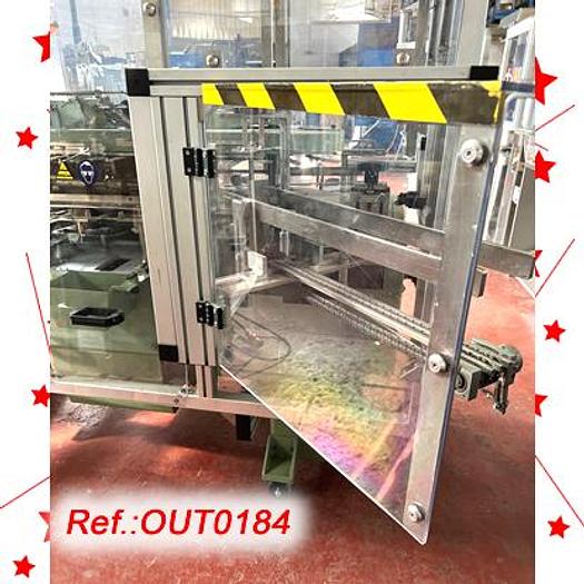 Used MÁQUINA ESTUCHADORA VERTICAL – UNIVERSAL “CAM” AV-65 PARA ACONDICIONAMIENTO DE ESTUCHES CON CIERRE DE ENCASTRE CON EL FORMATO DEL QUE DISPONE EN ESTOS MOMENTOS