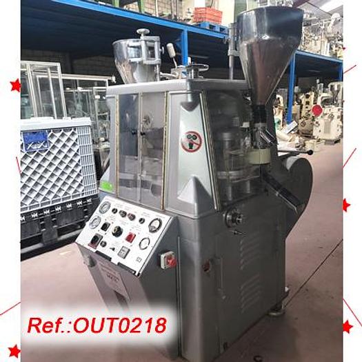 Used MÁQUINA DE COMPRIMIR ROTATIVA "MANESTY ROTARESS" MODELO MARK-II DE 45 ESTACIONES CON PUNZÓN EUROPEO TIPO "B"
