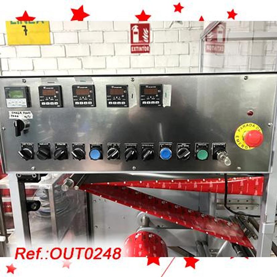 Used LLENADORA CERRADORA DE SOBRES “ENFLEX” MODELO “F-11” PARA LLENADO DE POLVO CON CARGADOR DE POLVO POR SINFÍN