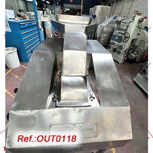 Used STAINLESS STEEL ““MANESTY FILMIZZ” ATEX MODEL D BLADE AND HAMMER MILL