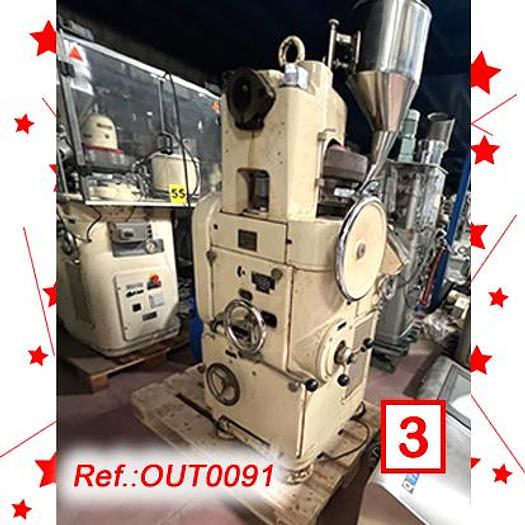 Usat MÀQUINES DE COMPRIMIR ROTATIVES “KILIAN” MODEL RU-D DE 20 ESTACIONS