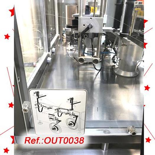 Used “NERI” SL-200 LABELLING MACHINE WITH TWO LABELLING HEADS