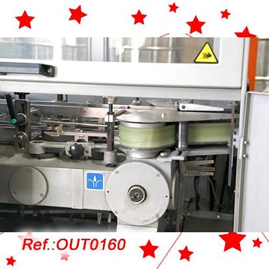 Usado ESTUCHADORA DE ENCASTRE "MARCHESINI" MODELO "BA-400" CON PLEGADOR DE PROSPECTOS