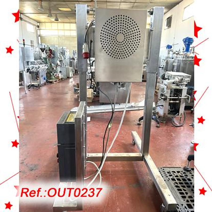 Used TAMIZADORA ANTIDEFLAGRANTE “QUADRO COMIL” MODELO “U-30” DE ACERO INOXIDABLE CON MOTOR ANTIDEFALGRANTE EX