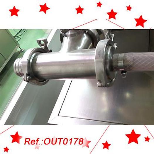 Used LLENADORA SEMIAUTOMÁTICA CON EL PISTÓN DE CINCO LITROS Y MEDIO Y DE RANGO DE DOSIFICADO DE 250ml A 5,5 LITROS APROX. CON BOQUILLA ANTIGOTEO