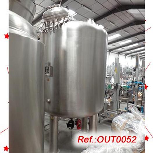 Usado REACTOR DE ACERO INOXIDABLE “E. BACHILLER. B” DE 2.500 LITROS APROX.