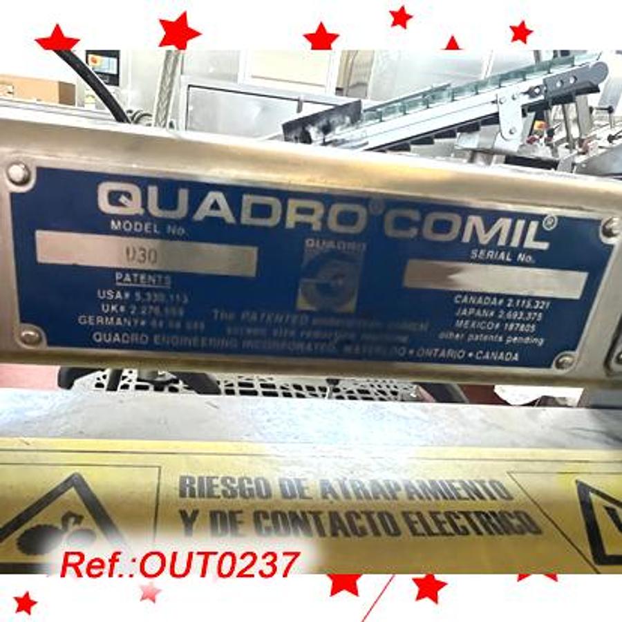 Used TAMIZADORA ANTIDEFLAGRANTE “QUADRO COMIL” MODELO “U-30” DE ACERO INOXIDABLE CON MOTOR ANTIDEFALGRANTE EX