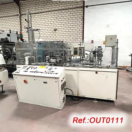 Usat LÍNIA COMPLERTA NÚMERO 6471 D´OMPLIMENT - TANCAT - AGRUPAMENT - RETRACTILAT DE LLAUNES AMB ENCAIXADORA