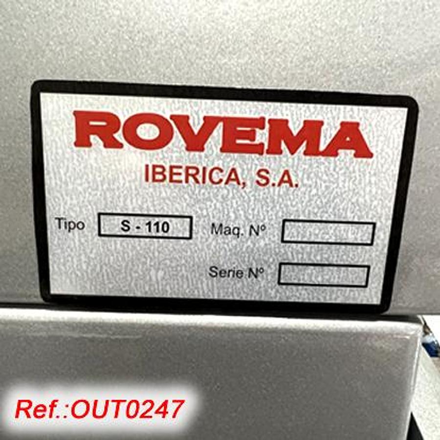 Used MÁQUINA FORMADORA - LLENADORA - CERRADORA DE SOBRES “ROVEMA” MODELO “S-110” CON CABEZAL DE LLENADO PARA POLVO POR SINFÍN