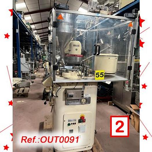 Usat MÀQUINES DE COMPRIMIR ROTATIVES “KILIAN” MODEL RU-D DE 20 ESTACIONS