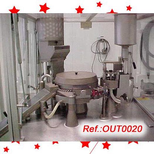 Used “IMA - ZANASI” AZ-40 CAPSULE FILLING AND CLOSING MACHINE FOR PELLETS WITH CAPSULE FORMAT No. "0"