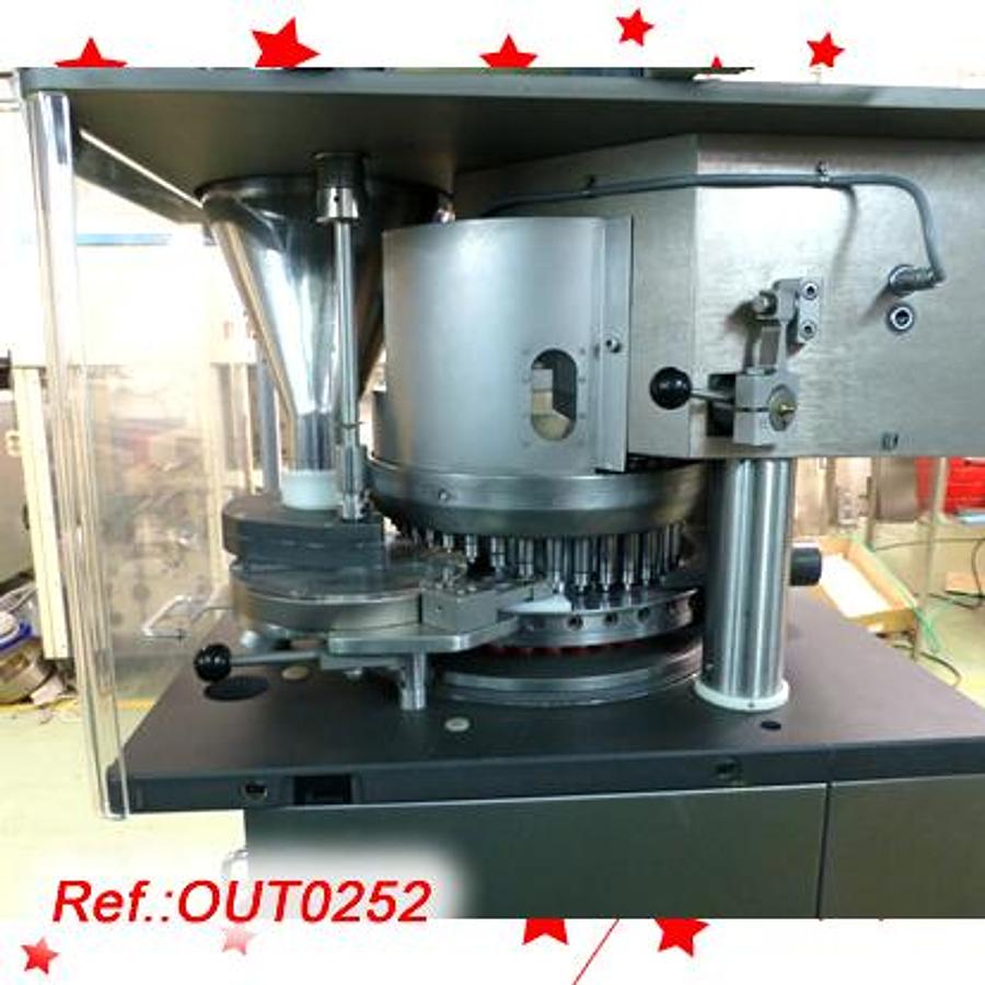 Used MÁQUINA DE COMPRIMIR ROTATIVA “KILIAN” MODELO RTS-36 DE 36 ESTACIONES CON DOSIFICACIÓN POR CARGA FORZADA