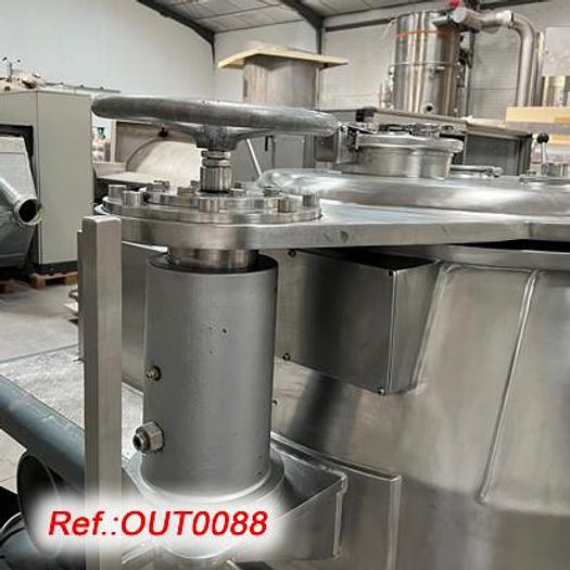 Usat EQUIP GRANULADOR D´ACER INOXIDABLE “GLATT LABORTECNIC” DE 500 LITRES APROX.