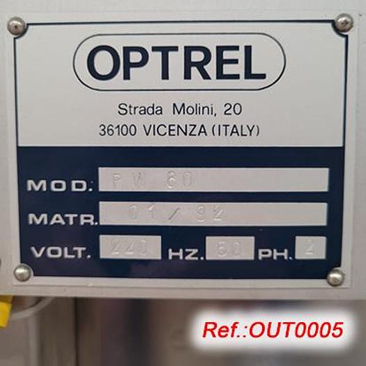 Used "OPTREL" POWDER VIAL INSPECTION MACHINE