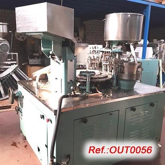 Usat MÀQUINA OMPLIDORA-TANCADORA DE CÀPSULES DE GELATINA DURA “ZANASI” AZ-60