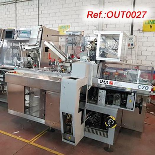 Usat LÍNIA DE BLISTER I ESTOTJAT “IMA” C70 PER A BLISTERS DE PVC – ALUMINI