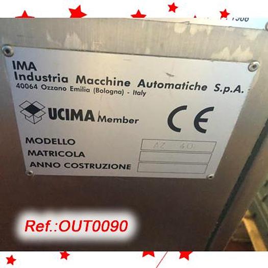 Used “IMA - ZANASI” AZ-40 CAPSULE FILLING AND CLOSING MACHINE FOR POWDER AND PELLETS