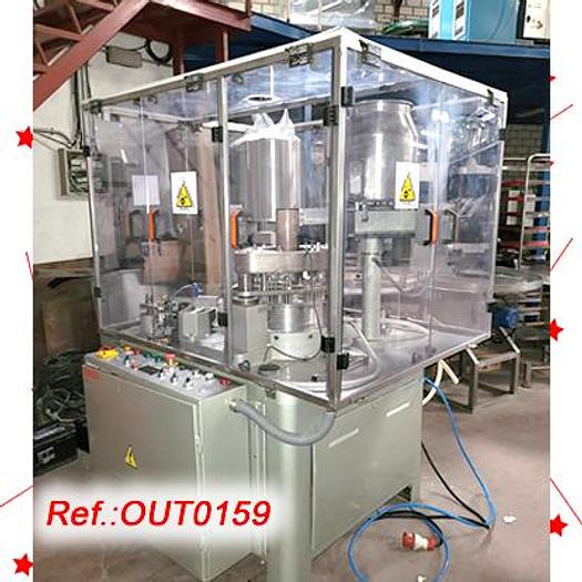Usat OMPLIDORA – TANCADORA AUTOMÀTICA DE CÀPSULES DE GELATINA DURA “HOFLIGER + KARG (BÖSCH)” MODEL GKF-1200