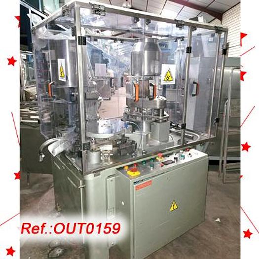 Usat OMPLIDORA – TANCADORA AUTOMÀTICA DE CÀPSULES DE GELATINA DURA “HOFLIGER + KARG (BÖSCH)” MODEL GKF-1200