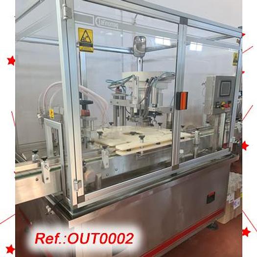 Used "AFINOMAQ" BOTTLE FILLING AND CLOSING MACHINE FOR SYRUPS