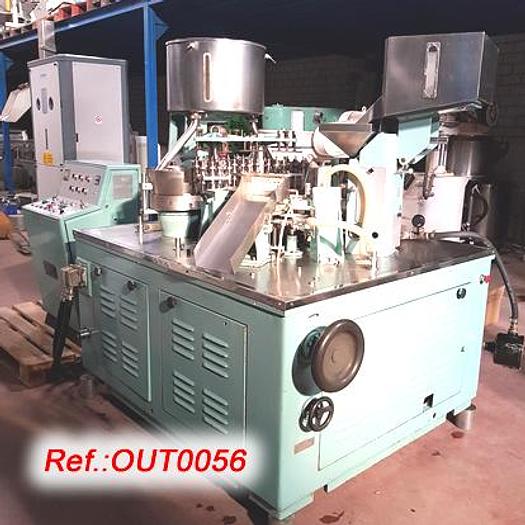 Usat MÀQUINA OMPLIDORA-TANCADORA DE CÀPSULES DE GELATINA DURA “ZANASI” AZ-60