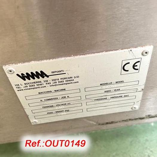 Usat NETEJADOR - DESBARBADOR - DESEMPOLSADOR DE PASTILLES "ADVANTECH" MODEL D-800