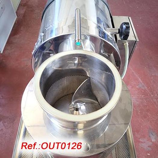 Usat TROSSEJADORA  - TAMISADORA “GLATT LABORTECNIC” MODEL CÒNICA “TRG-250.03” D´ACER INOXIDABLE