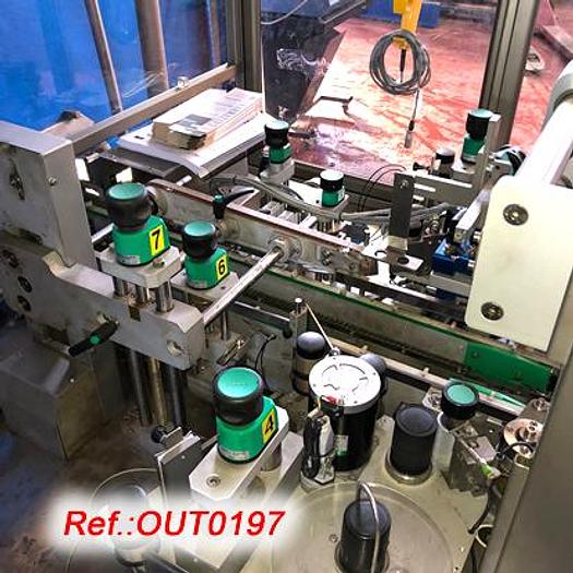 Used ETIQUETADORA “NERI” MODELO SLP-400-VTE PARA TAMPER – EVIDENT CON DOS CABEZALES