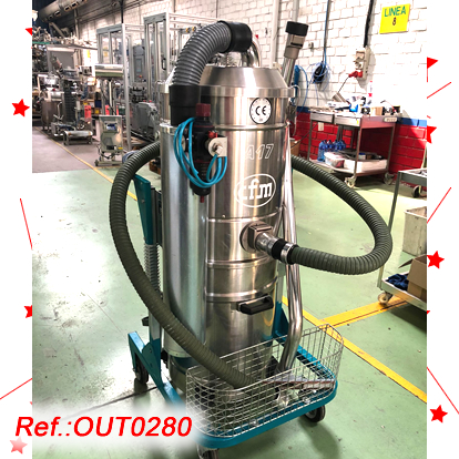 Used ASPIRADOR NEUMÁTICO "CFM" (NILFISK) MODELO "A-17/100 XX"