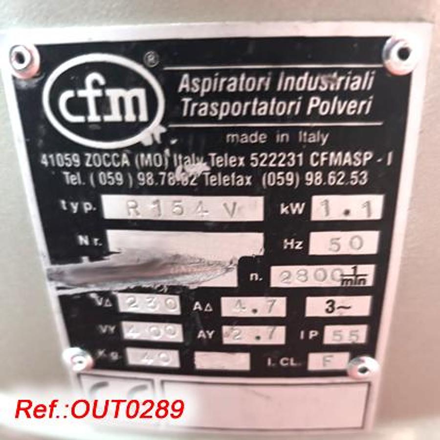 Used ASPIRADOR "CFM" (NILFISK) MODELO "R154-V"