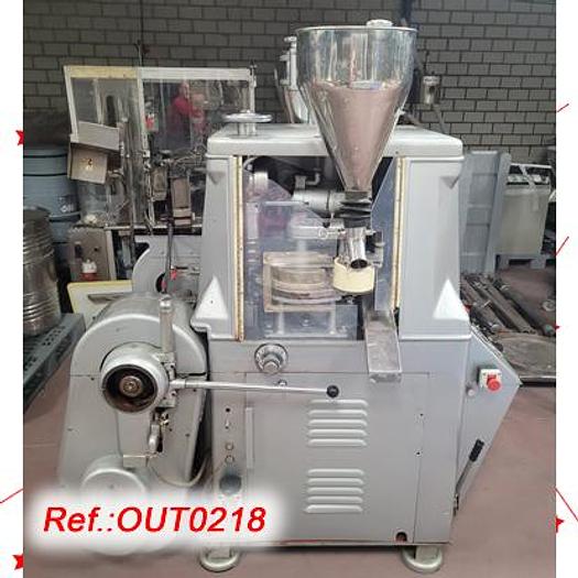 Used MÁQUINA DE COMPRIMIR ROTATIVA "MANESTY ROTARESS" MODELO MARK-II DE 45 ESTACIONES CON PUNZÓN EUROPEO TIPO "B"
